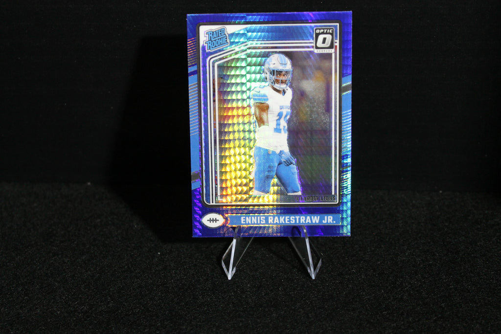 Ennis Rakestraw Jr. - 2024 Donruss Optic - Blue Hyper - Rated Rookie