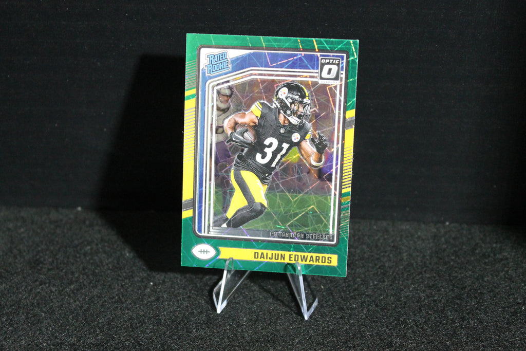 Daijun Edwards - 2024 Donruss Optic - Green Velocity - Rated Rookie