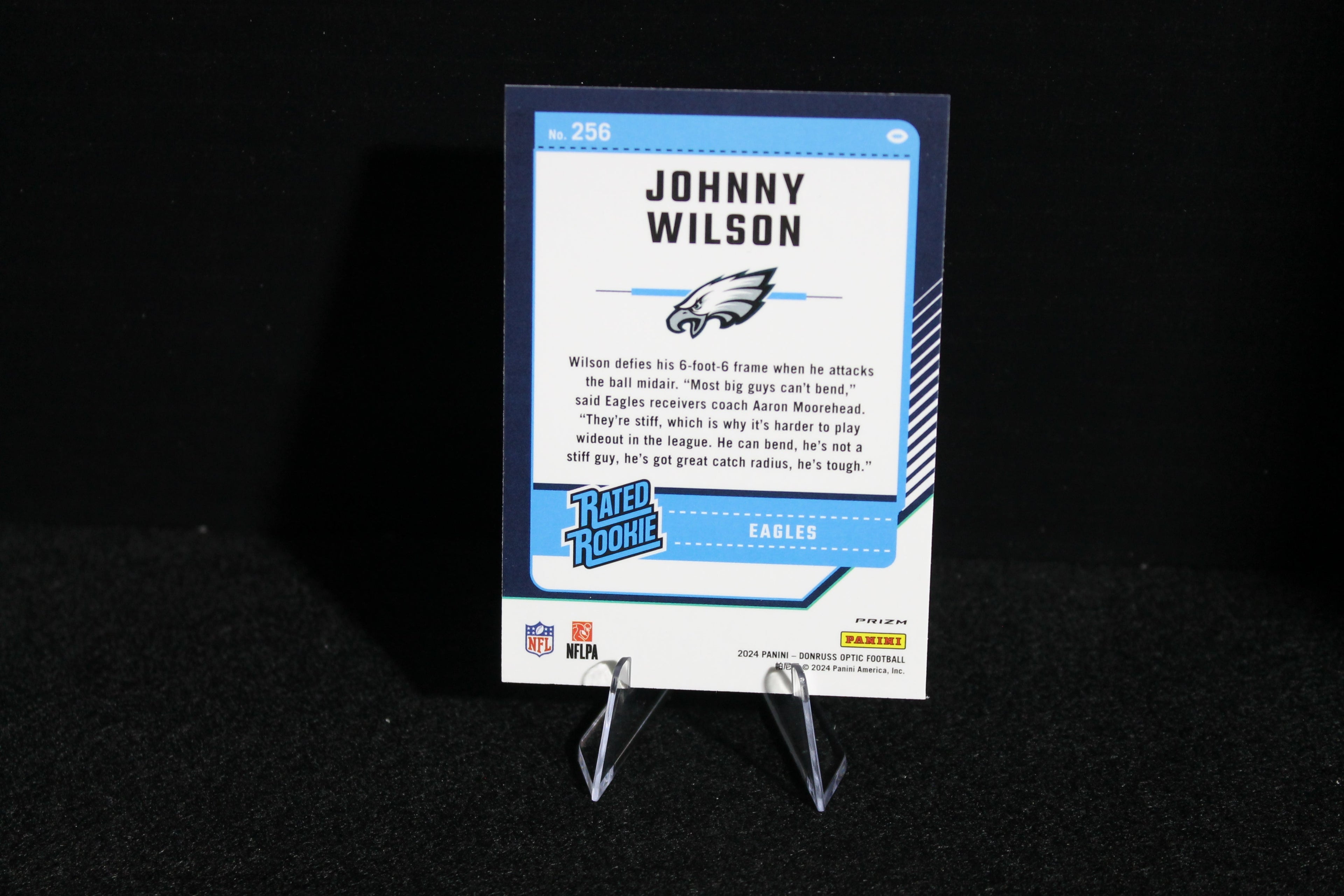 Johnny Wilson - 2024 Donruss Optic - Blue Hyper - Rated Rookie