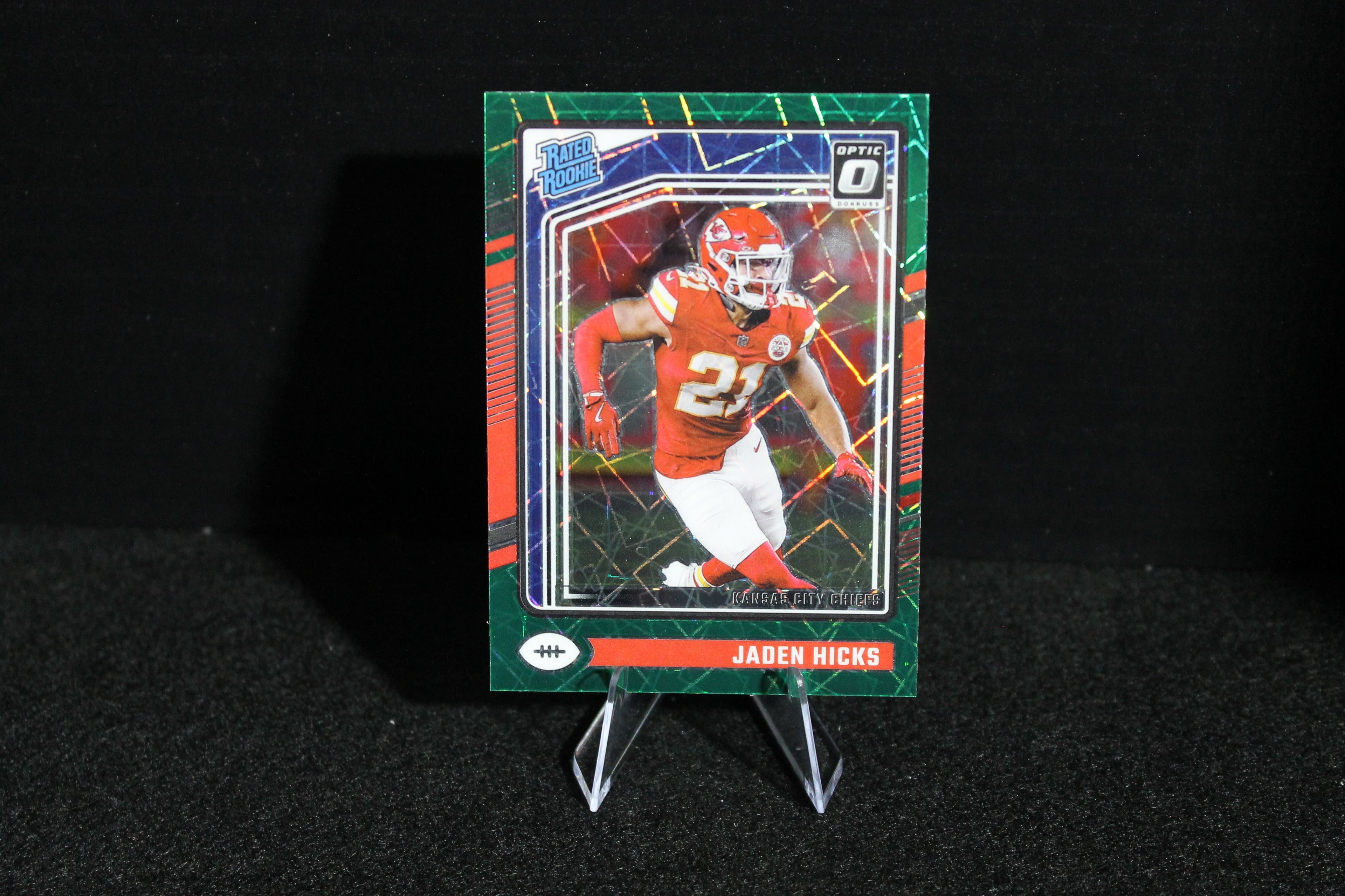 Jaden Hicks - 2024 Donruss Optic - Green Velocity - Rated Rookie