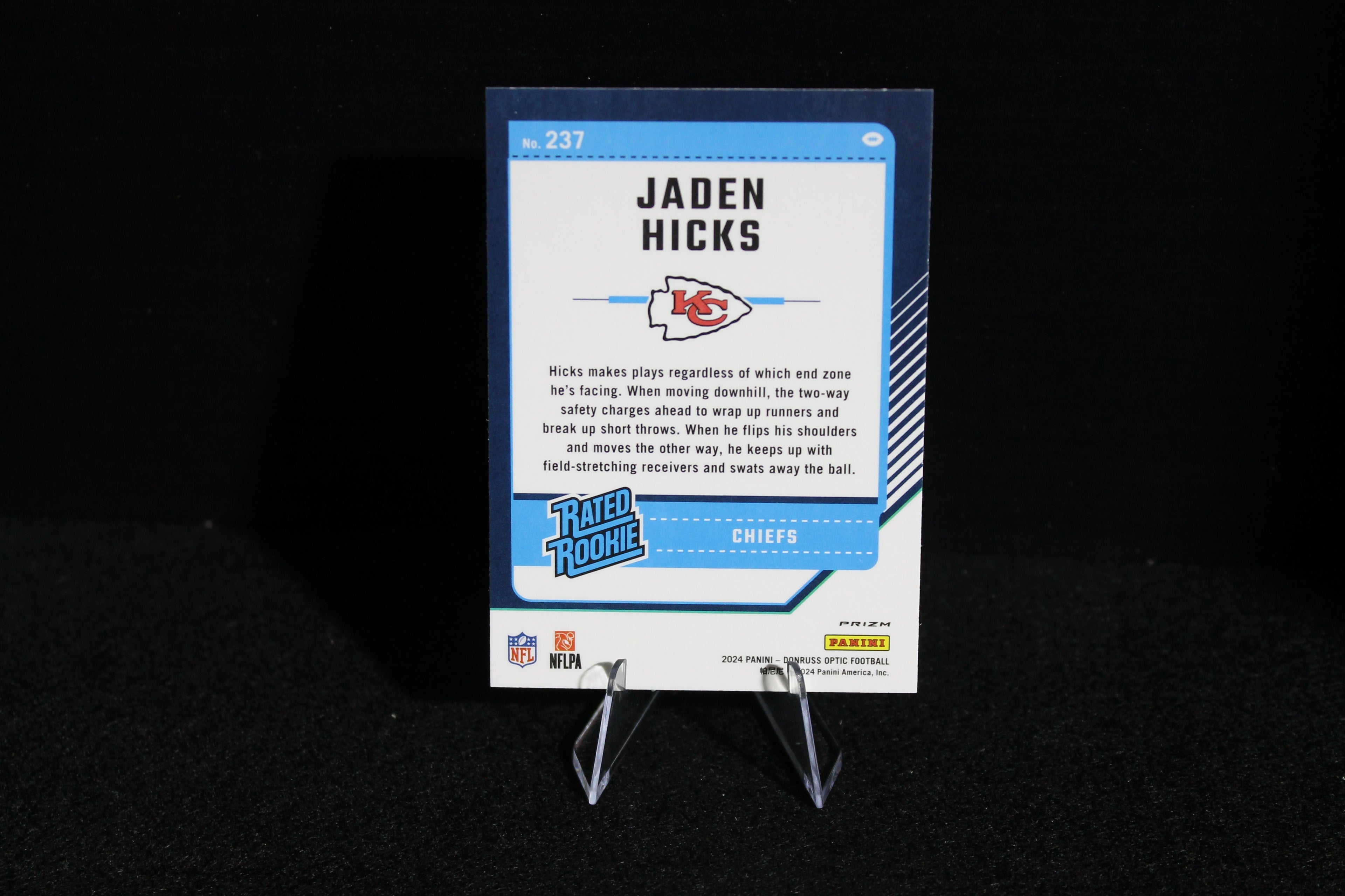 Jaden Hicks - 2024 Donruss Optic - Green Velocity - Rated Rookie