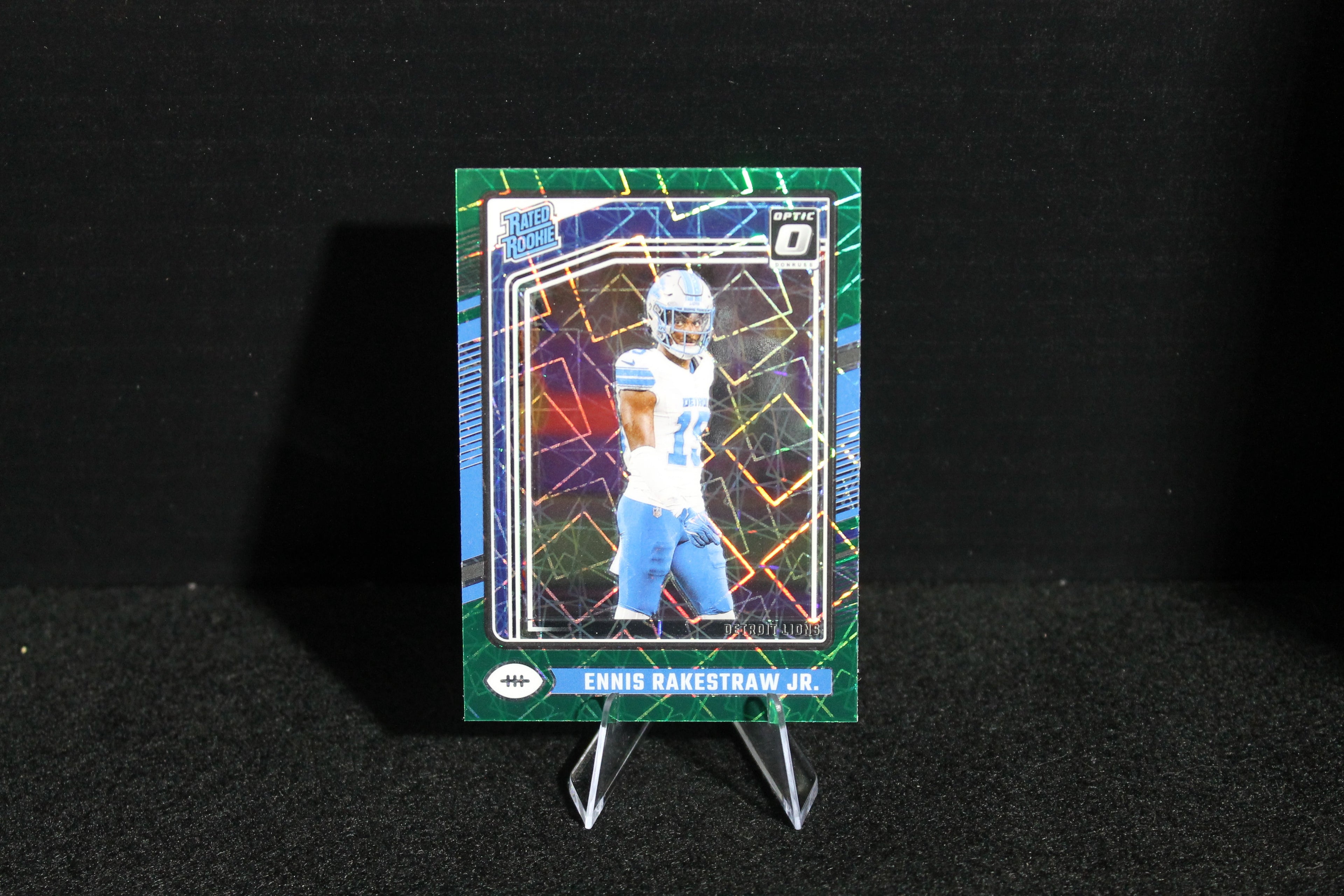 Ennis Rakestraw Jr. - 2024 Donruss Optic - Green Velocity - Rated Rookie