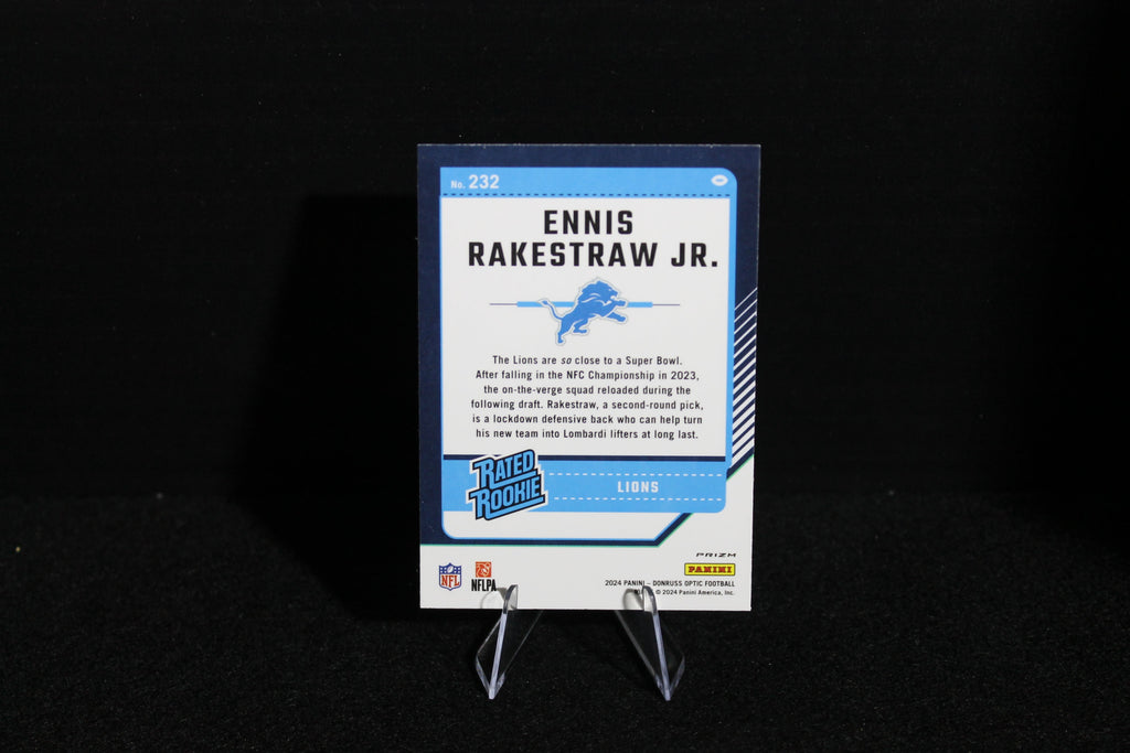 Ennis Rakestraw Jr. - 2024 Donruss Optic - Green Velocity - Rated Rookie