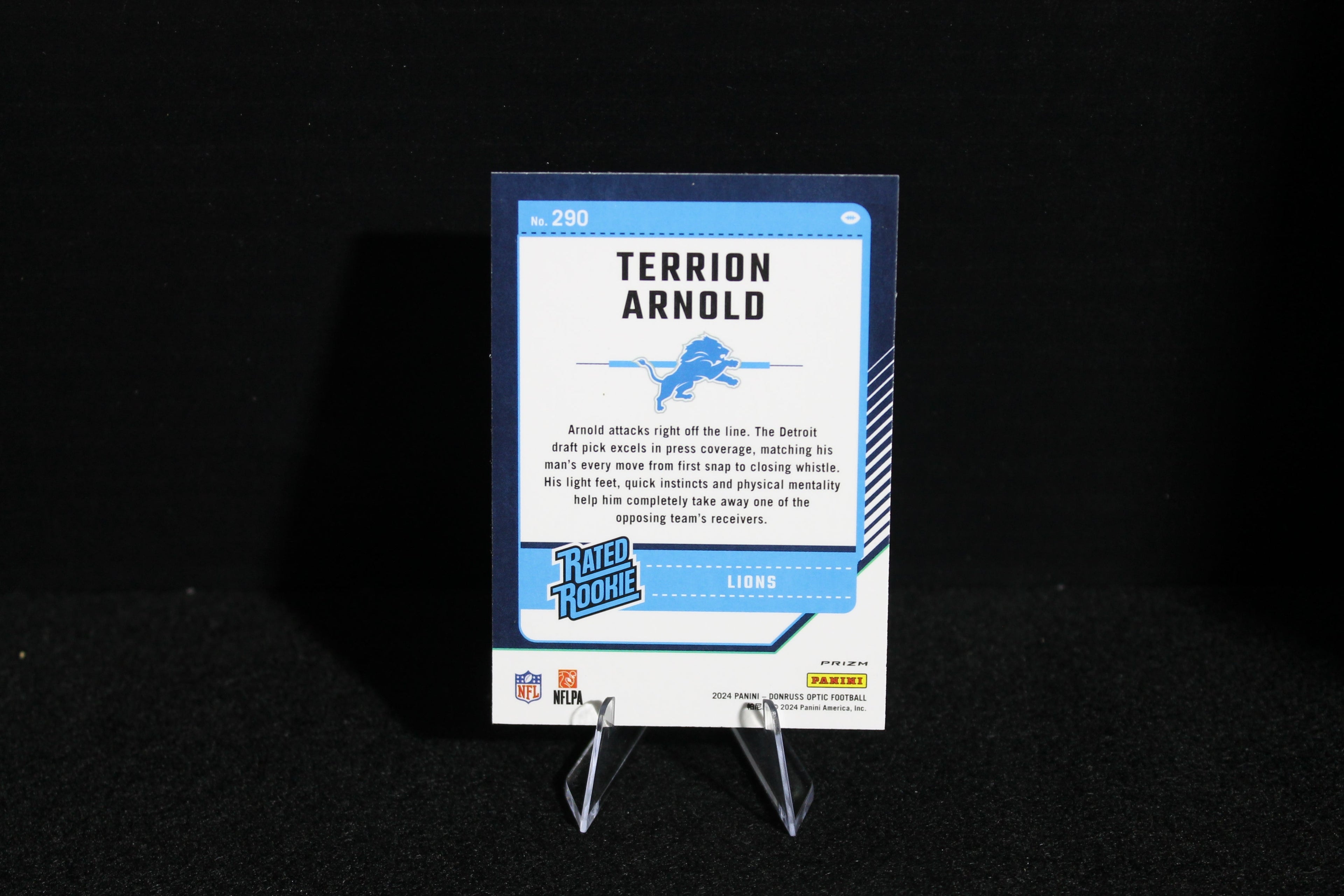 Terrion Arnold - 2024 Donruss Optic - Green Velocity - Rated Rookie