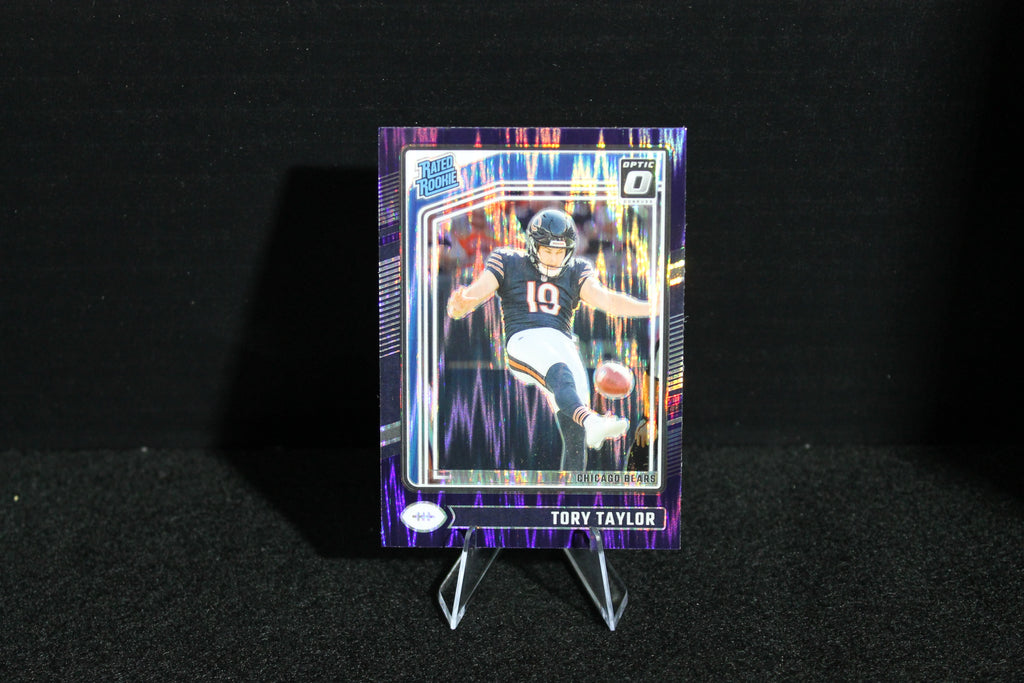 Tory Taylor - 2024 Donruss Optic - Purple Shock - Rated Rookie