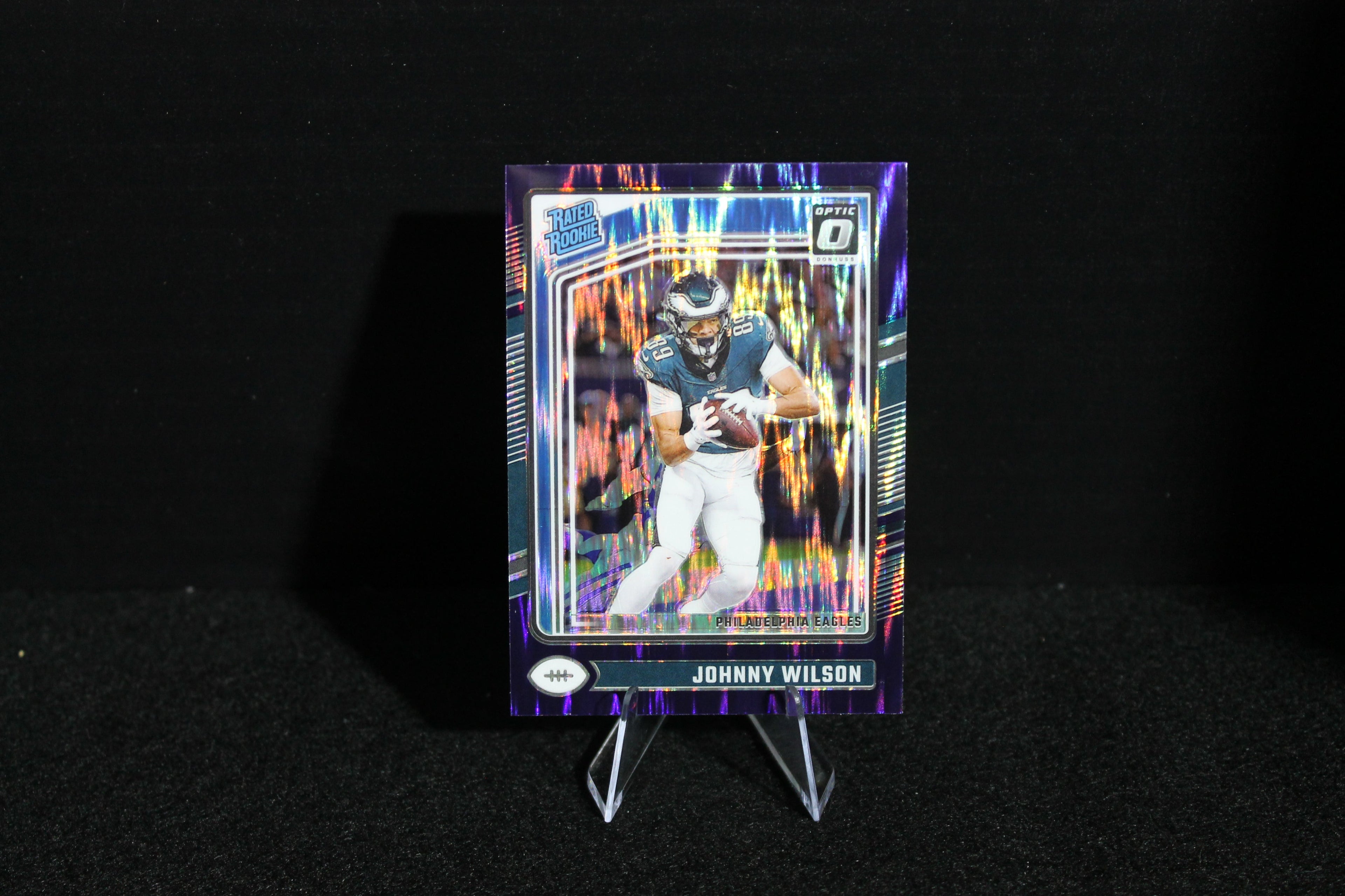 Johnny Wilson - 2024 Donruss Optic - Purple Shock - Rated Rookie