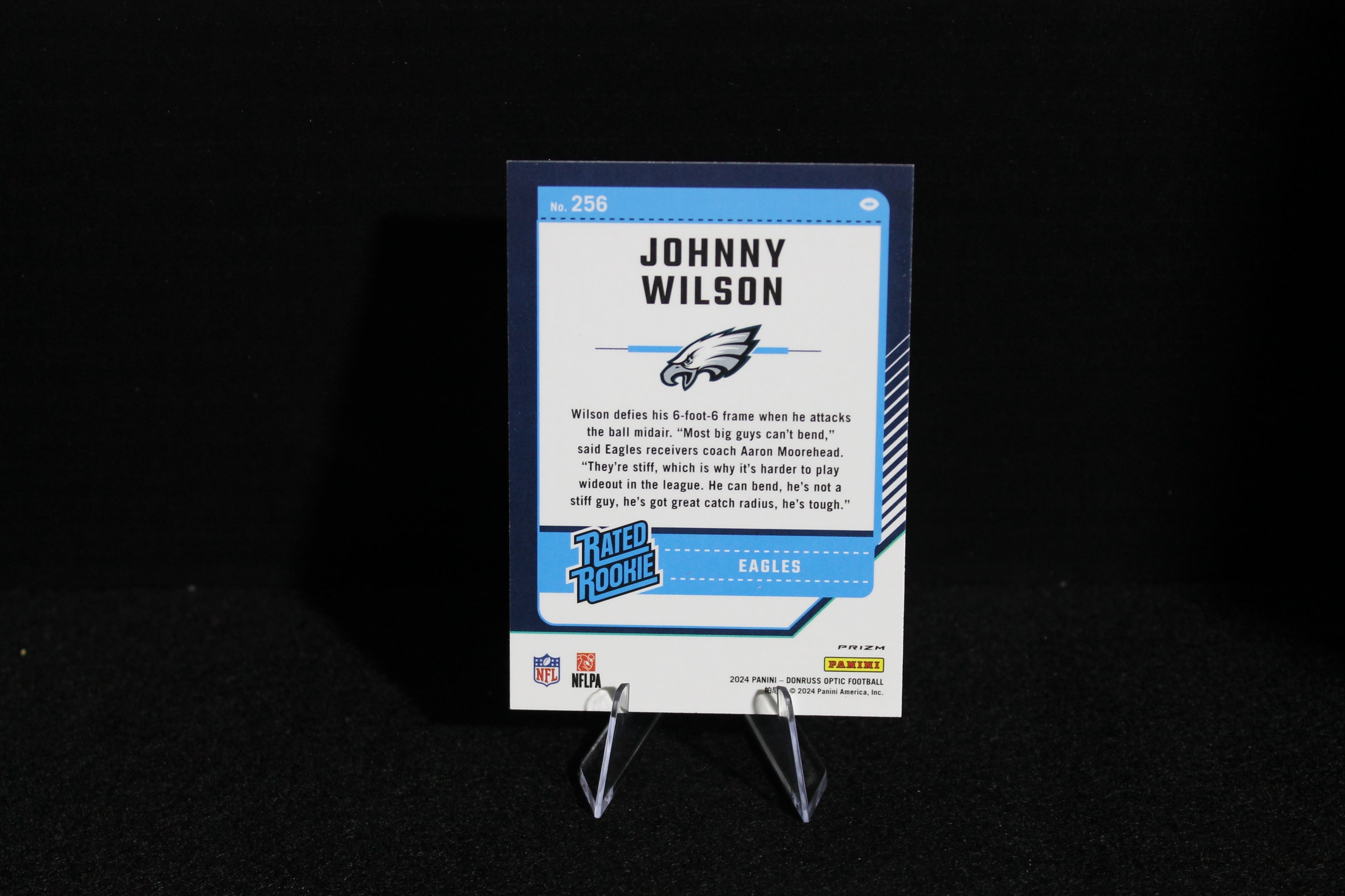 Johnny Wilson - 2024 Donruss Optic - Purple Shock - Rated Rookie