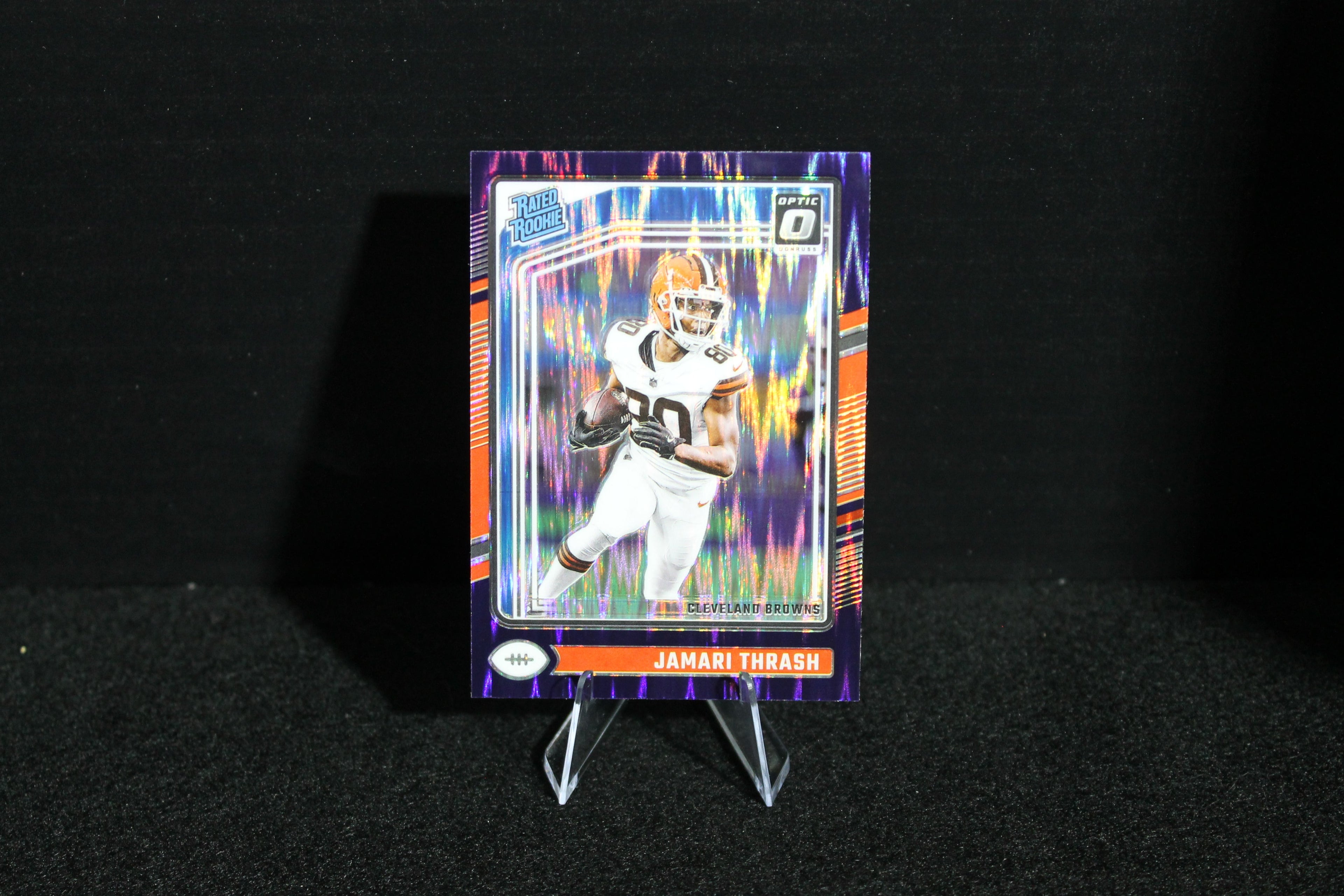 Jamari Thrash - 2024 Donruss Optic - Purple Shock - Rated Rookie
