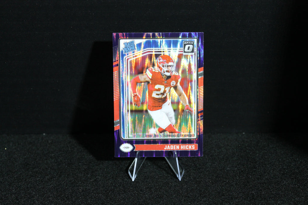 Jaden Hicks - 2024 Donruss Optic - Purple Shock - Rated Rookie