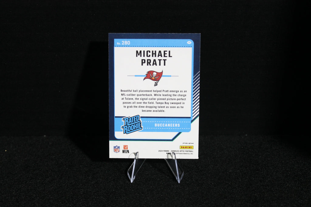 Michael Pratt - 2024 Donruss Optic - Purple Shock - Rated Rookie