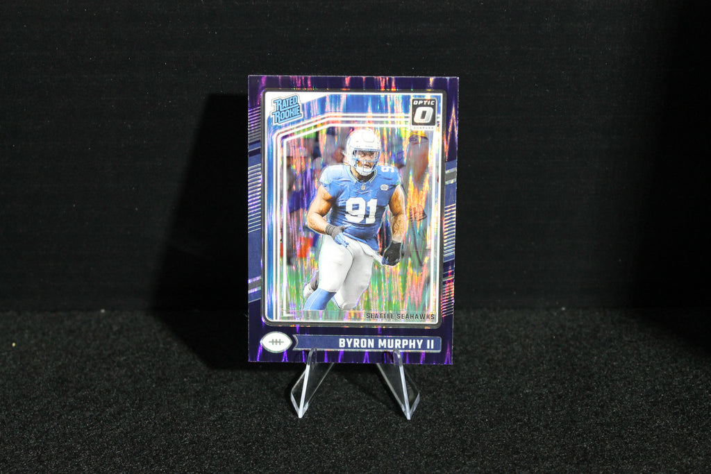 Byron Murphy II - 2024 Donruss Optic - Purple Shock - Rated Rookie