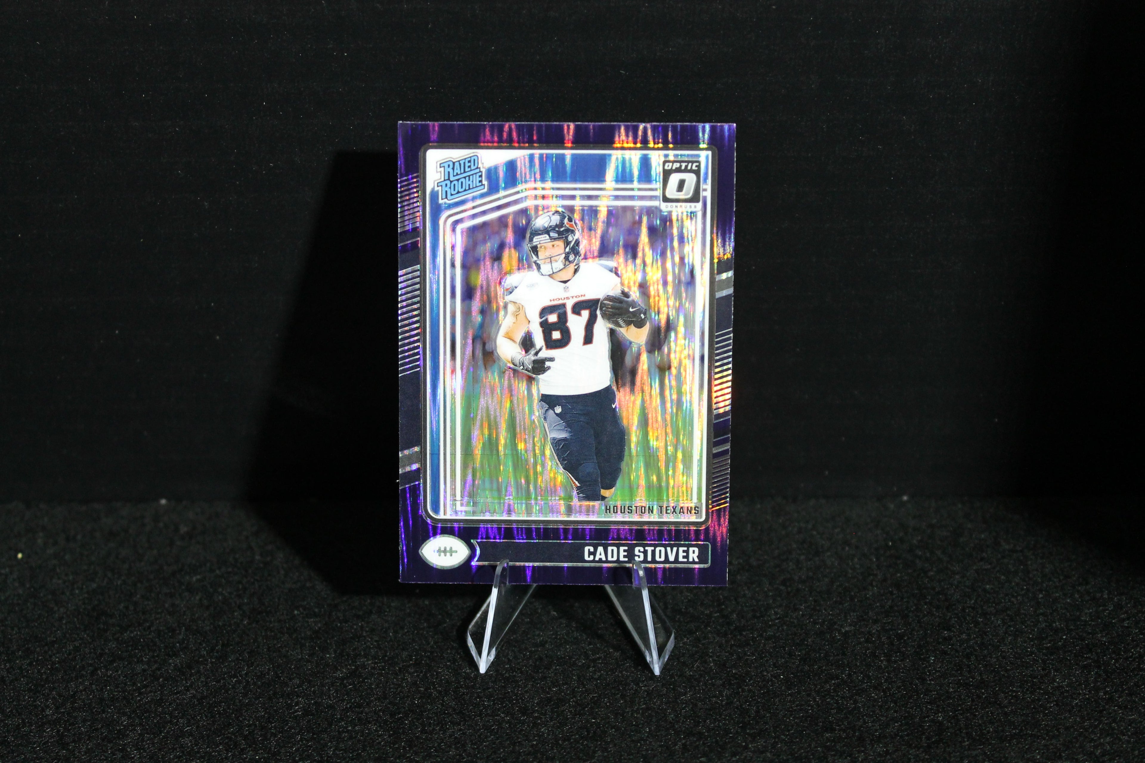 Cade Stover - 2024 Donruss Optic - Purple Shock - Rated Rookie
