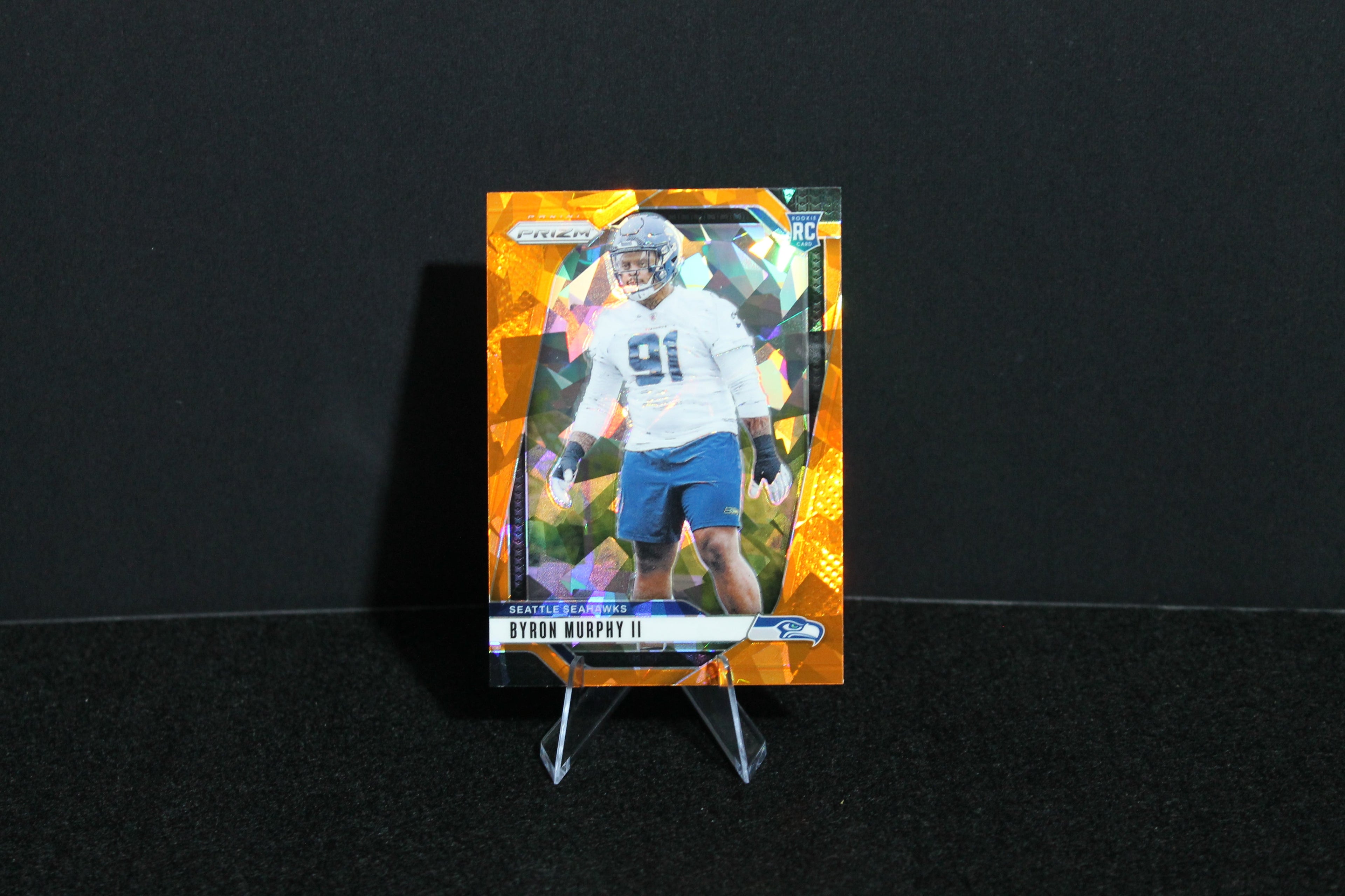 Byron Murphy II - 2024 Panini Prizm - Orange Ice - Rookie