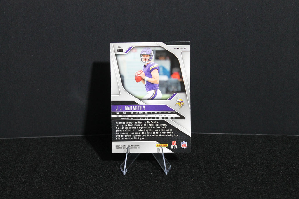 J.J. McCarthy - 2024 Panini Prizm - Disco - Rookie
