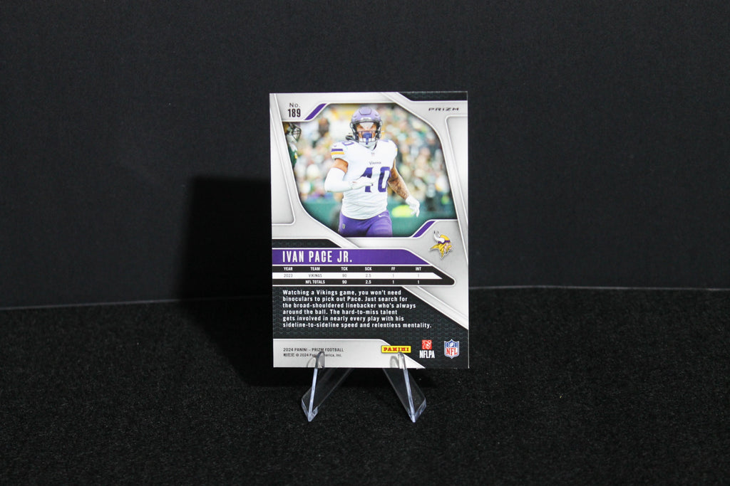 Ivan Pace Jr. - 2024 Panini Prizm - Silver Prizm