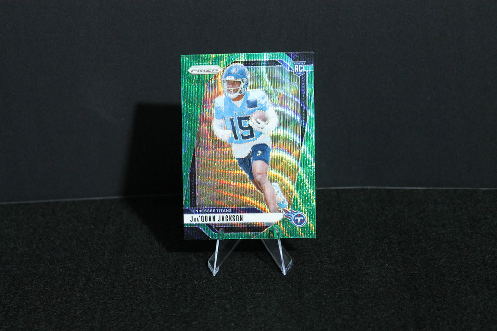 Jha'Quan Jackson - 2024 Panini Prizm - Green Wave - Rookie