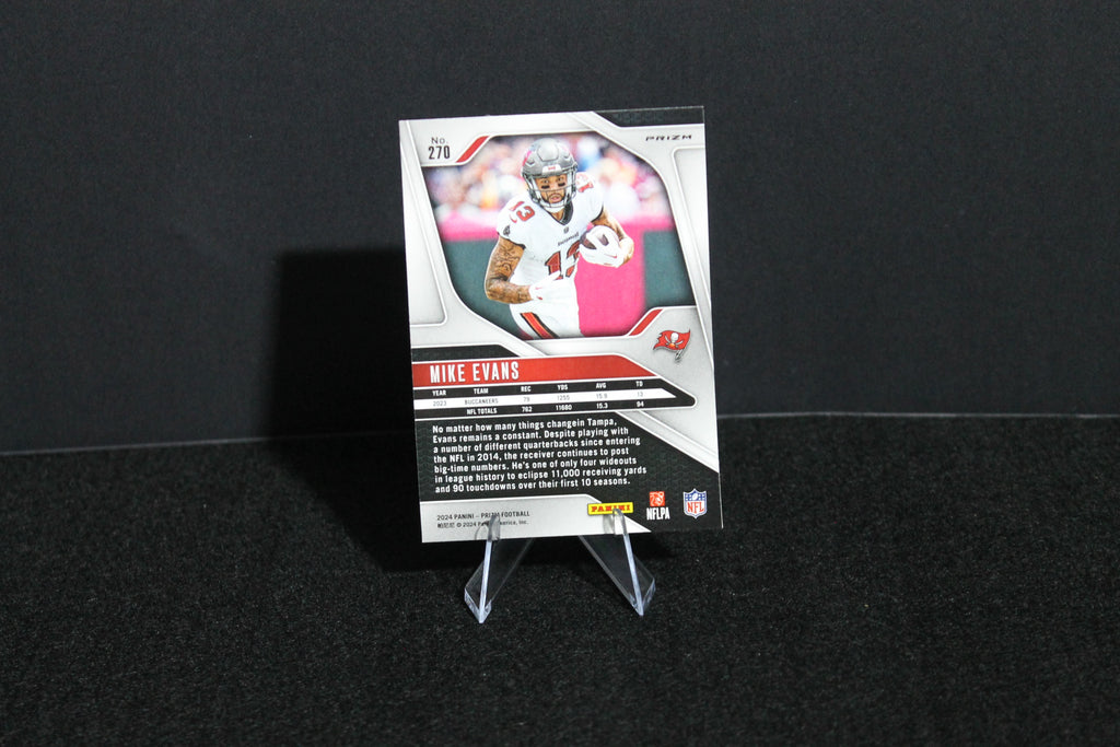 Mike Evans - 2024 Panini Prizm - Green Prizm