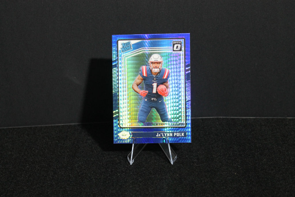 Ja'Lynn Polk - 2024 Donruss Optic - Blue Hyper - Rated Rookie