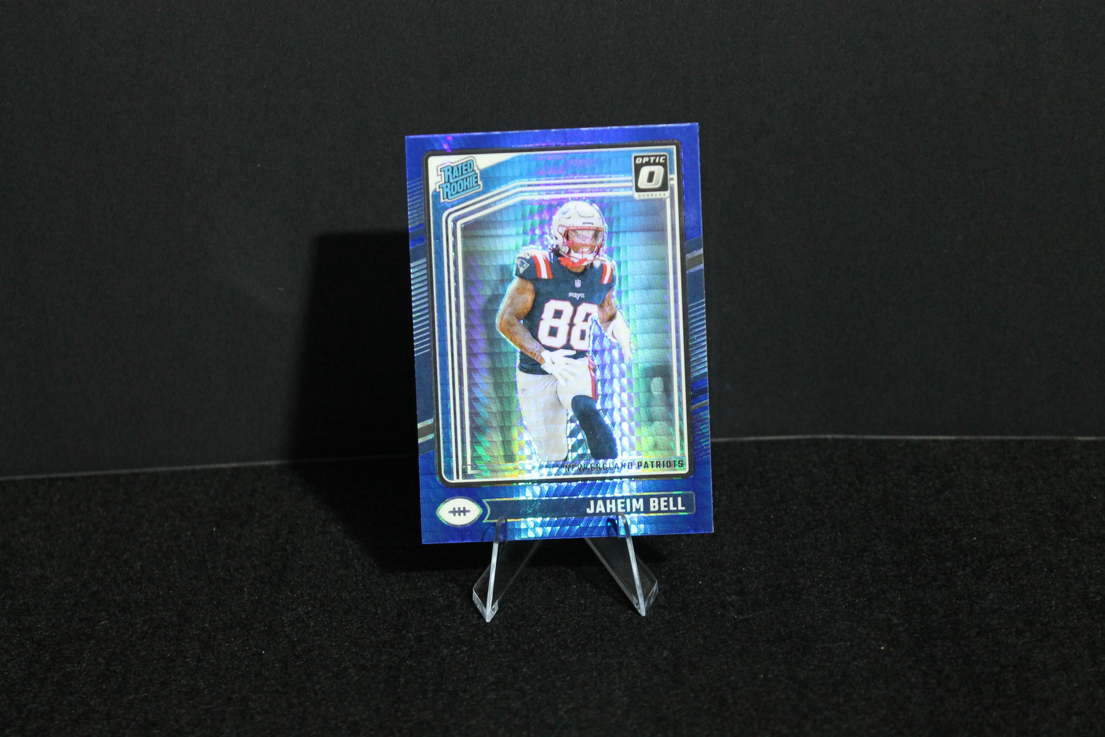 Jaheim Bell - 2024 Donruss Optic - Blue Hyper - Rated Rookie