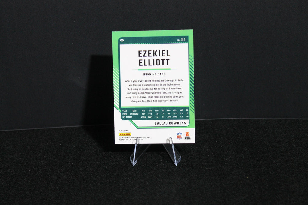 Ezekiel Elliot - 2024 Donruss Optic - Holo