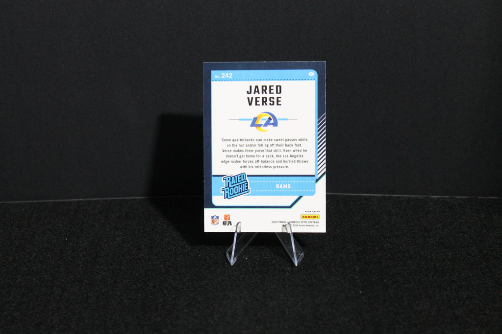 Jared Verse - 2024 Donruss Optic - Pink -  Rated Rookie