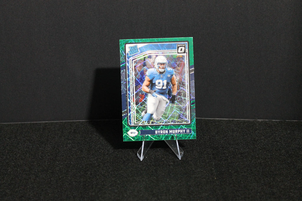 Byron Murphy II - 2024 Donruss Optic - Green Velocity - Rated Rookie