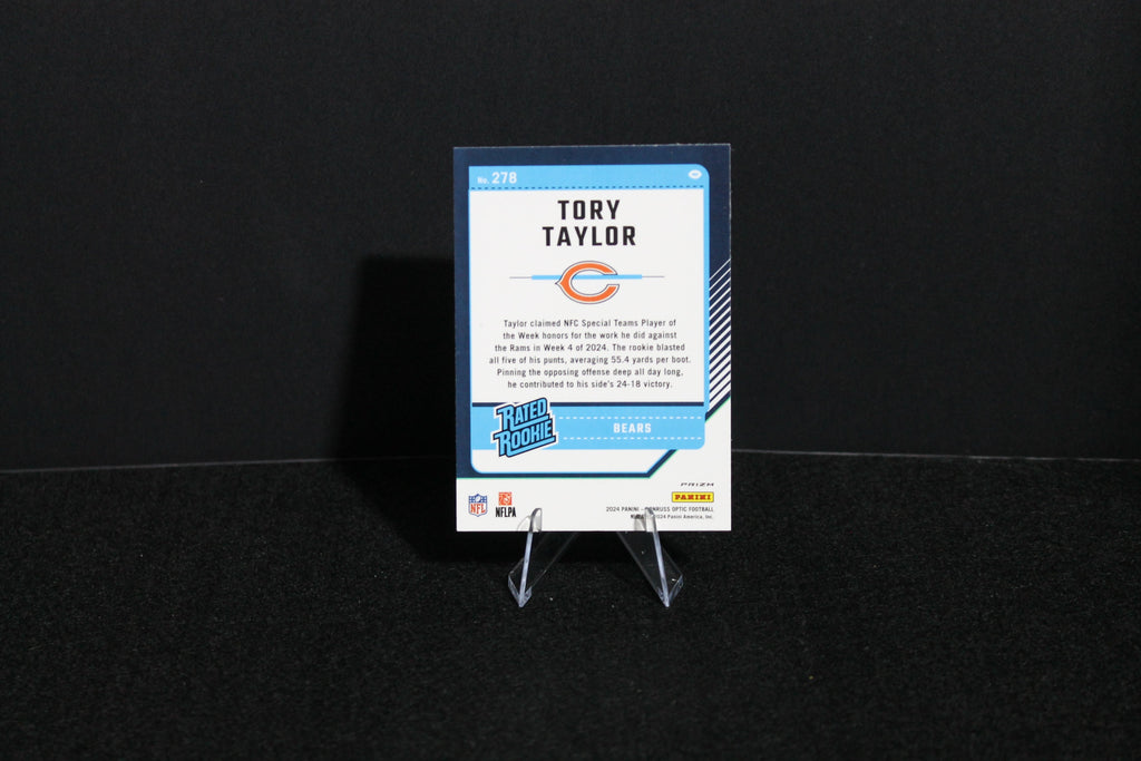 Tory Taylor - 2024 Donruss Optic - Green Velocity - Rated Rookie