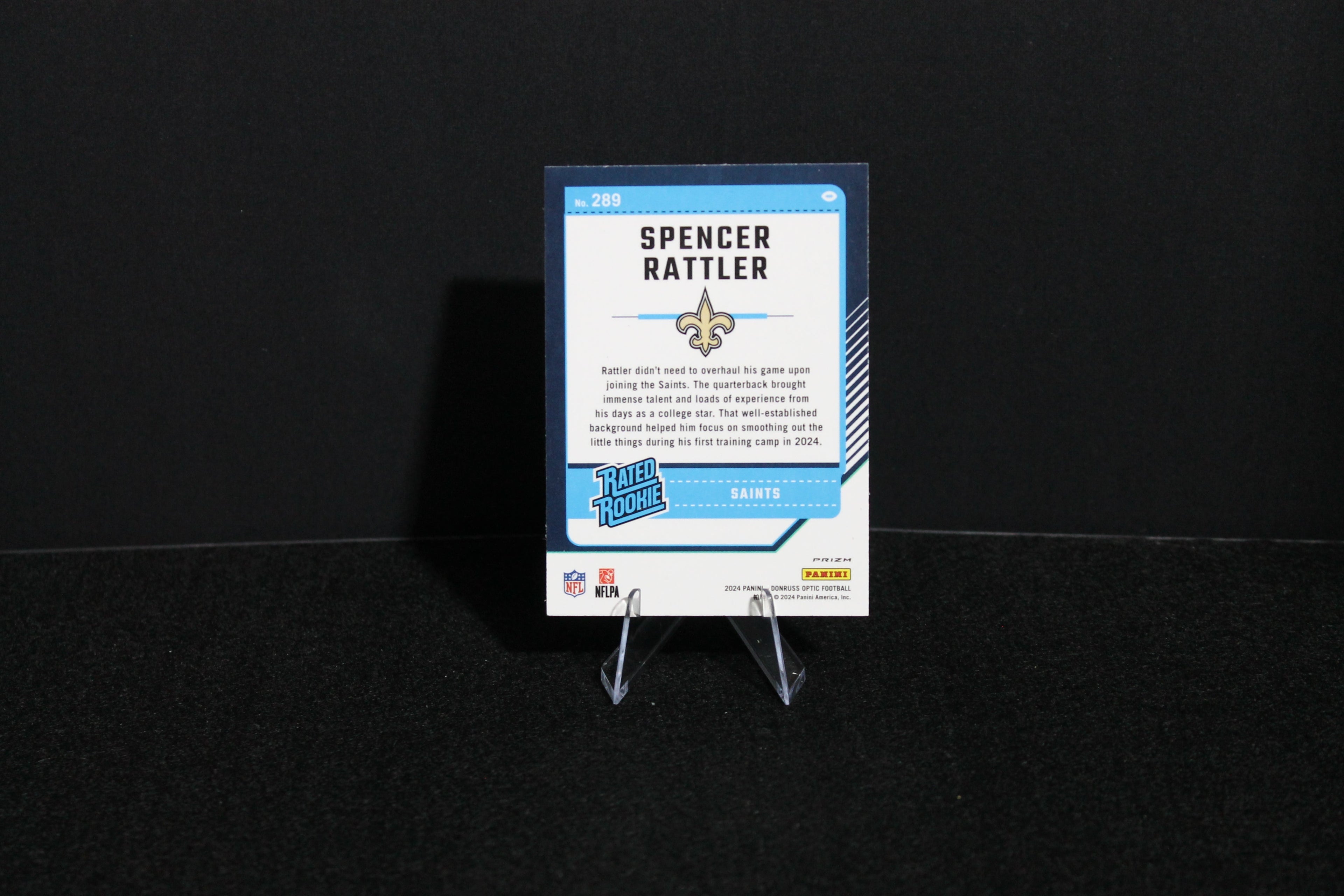 Spencer Rattler - 2024 Donruss Optic - Holo - Rated Rookie