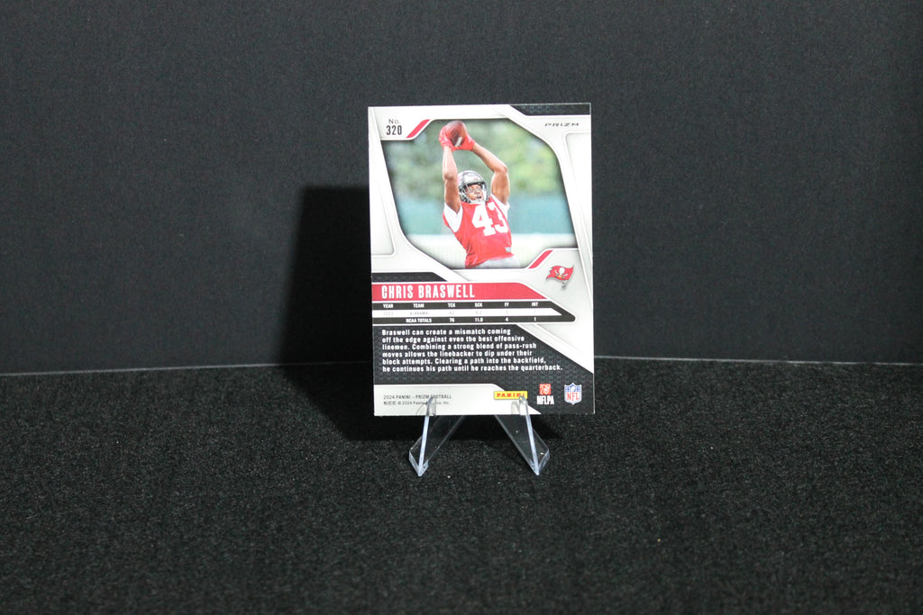 Chris Braswell - 2024 Panini Prizm - Green Prizm - Rookie