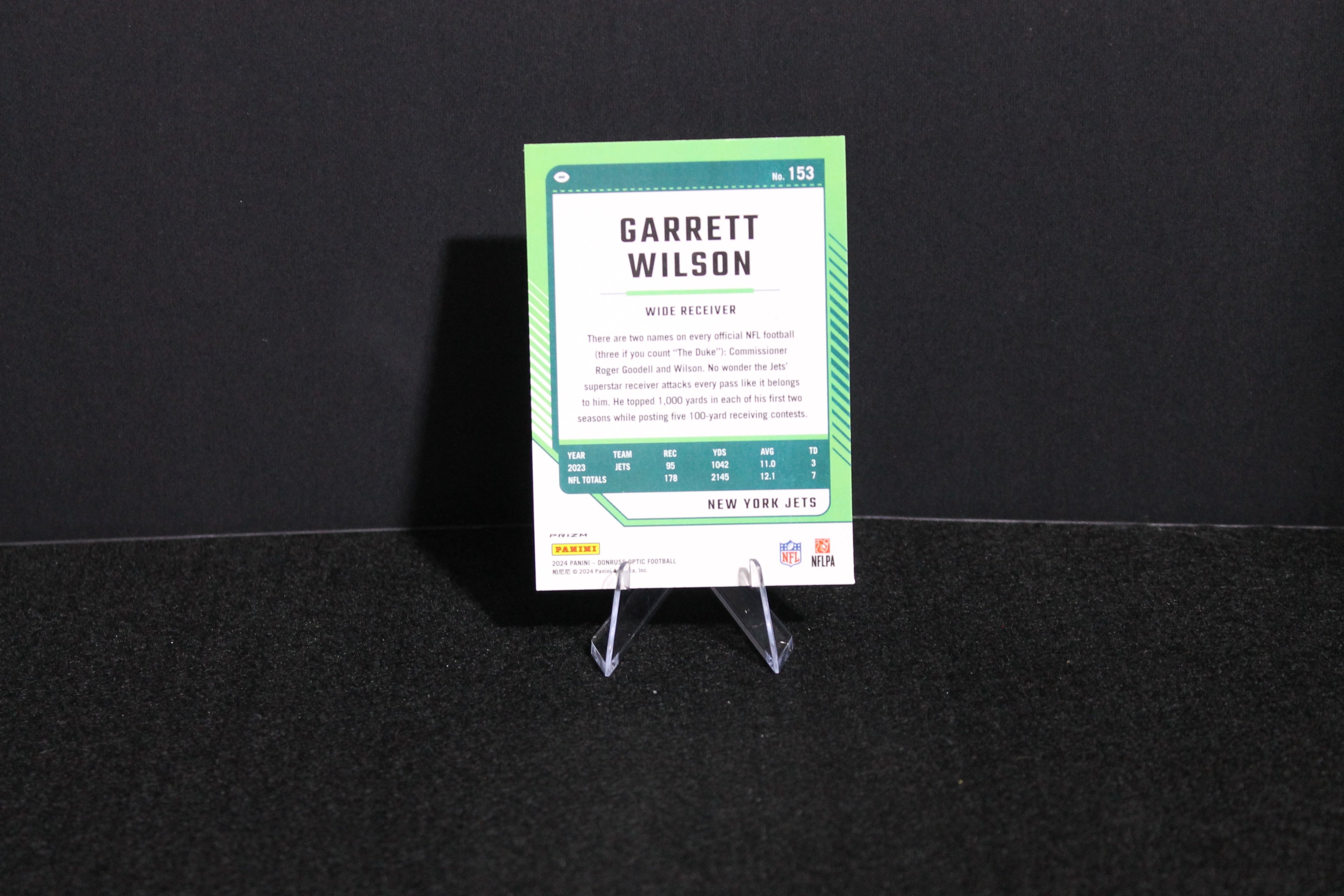 Garrett Wilson - 2024 Donruss Optic - Stars - SSP