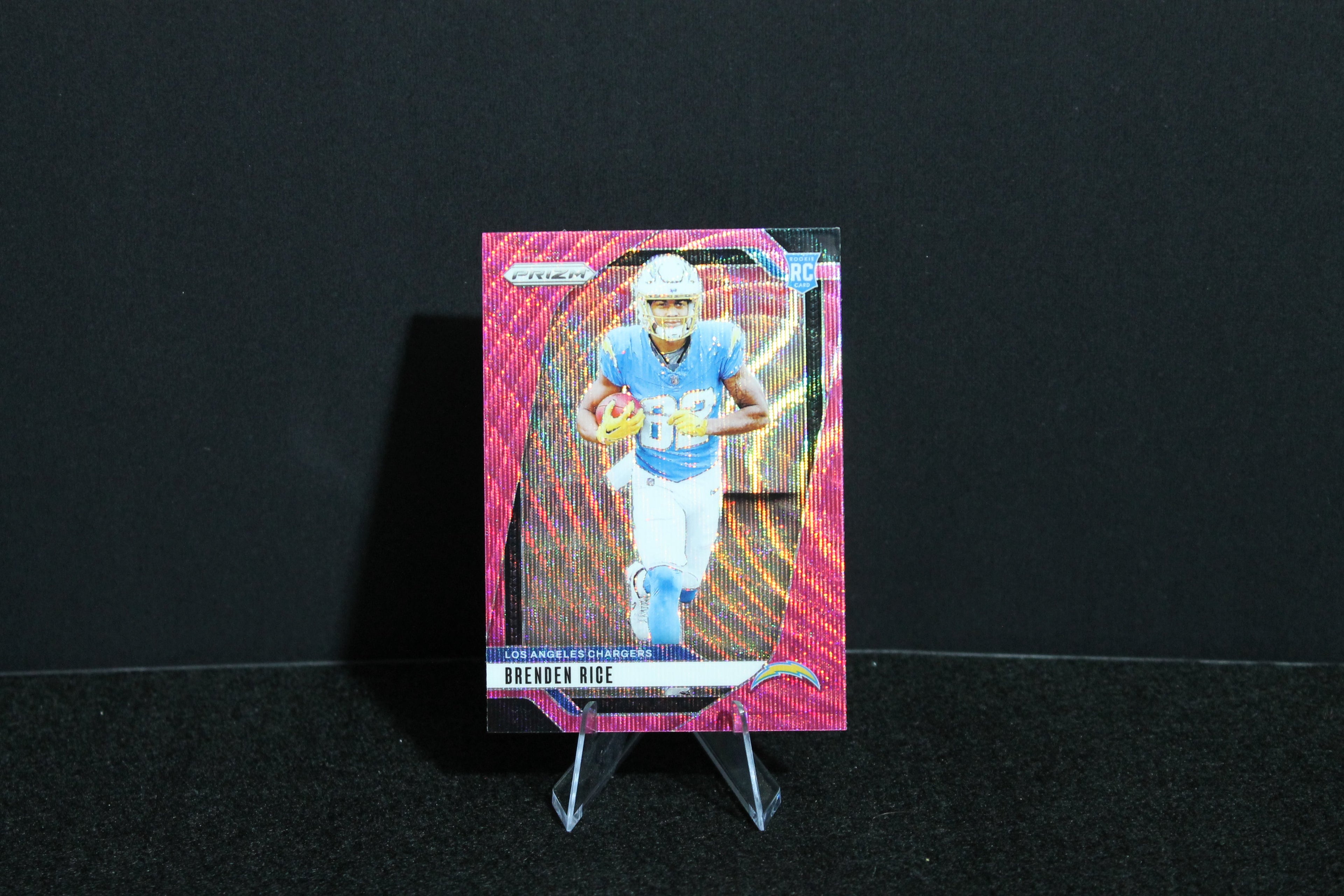 Brenden Rice - 2024 Panini Prizm - Pink Wave - Rookie