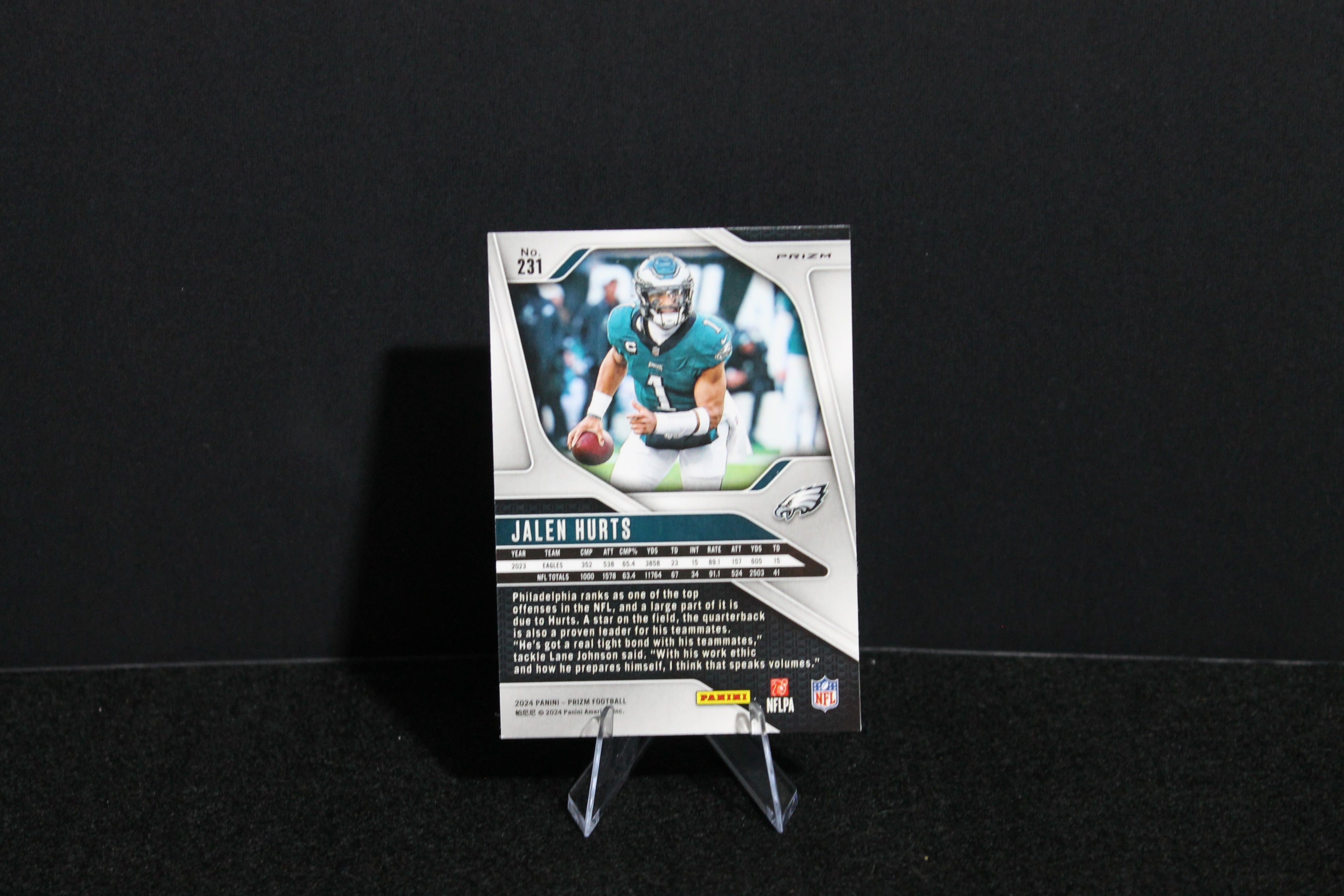Jalen Hurts - 2024 Panini Prizm - Pink Wave