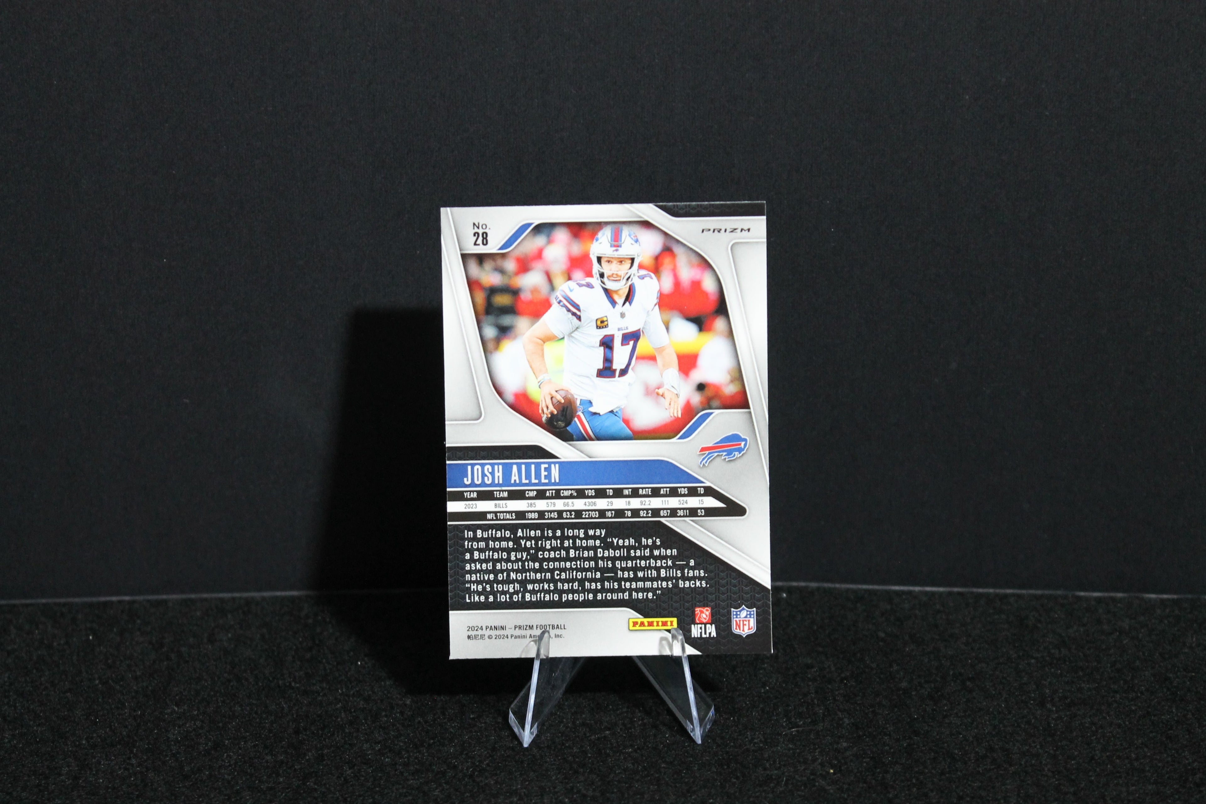 Josh Allen - 2024 Panini Prizm - Green Wave