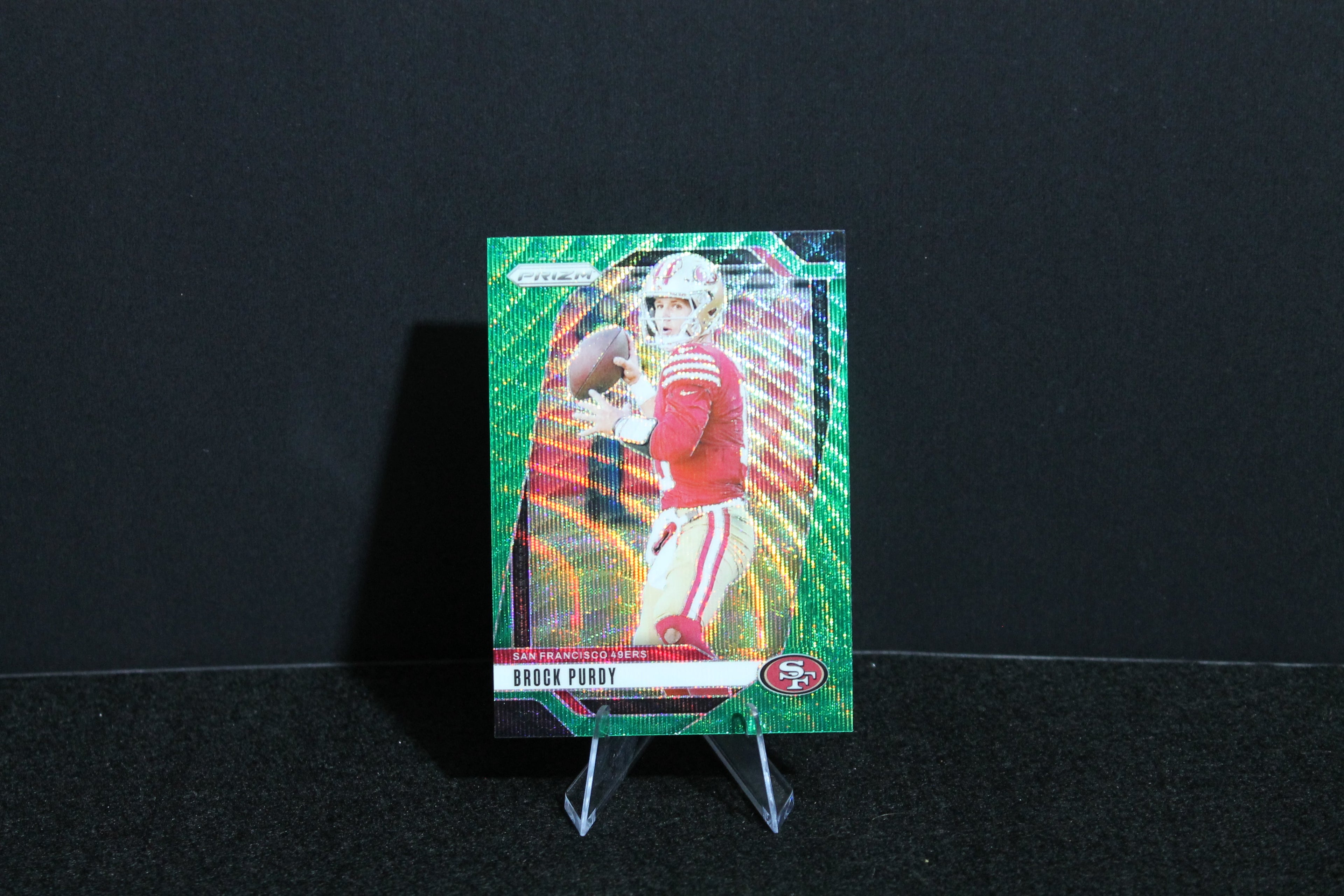 Brock Purdy - 2024 Panini Prizm - Green Wave
