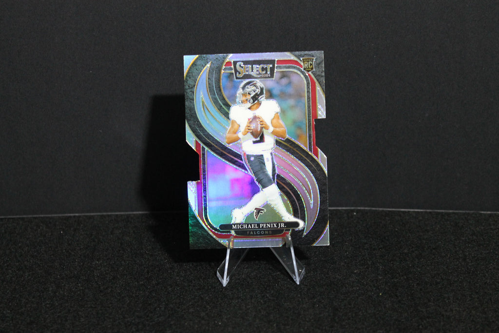 Michael Penix Jr. - 2024 Select Football - Silver Die Cut - Premier Level - Rookie