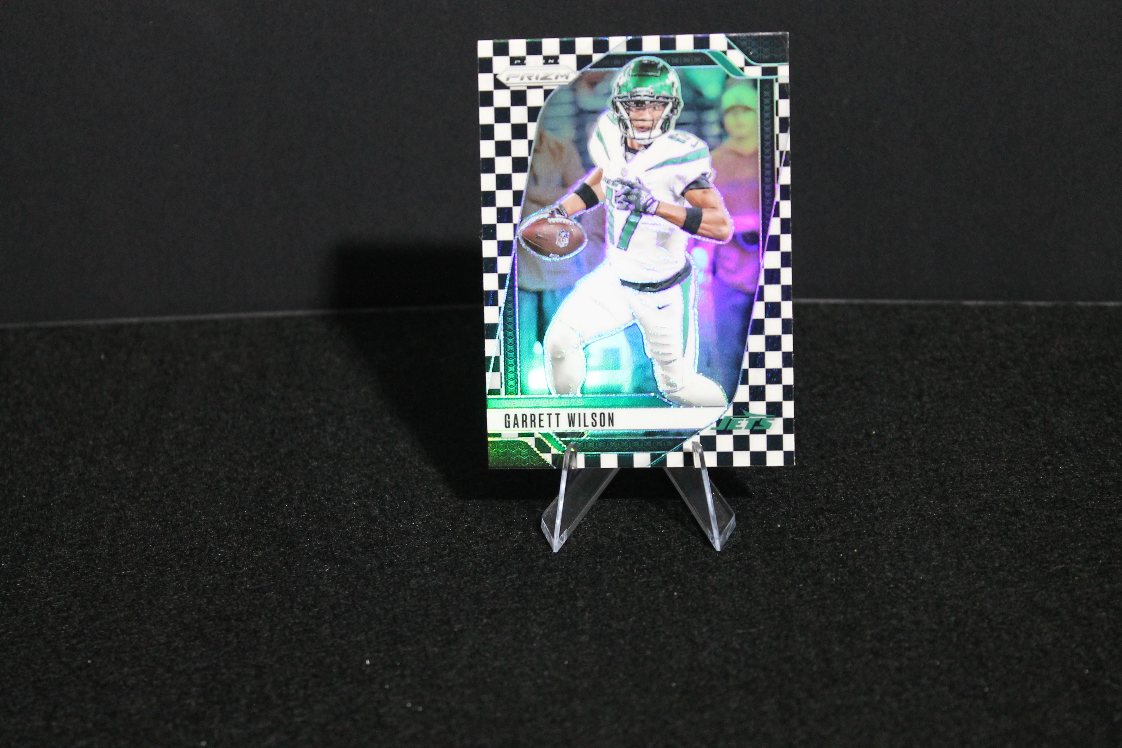 Garrett Wilson - 2024 Panini Prizm - Black & White Checker - SSP