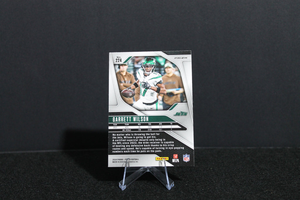 Garrett Wilson - 2024 Panini Prizm - Black & White Checker - SSP