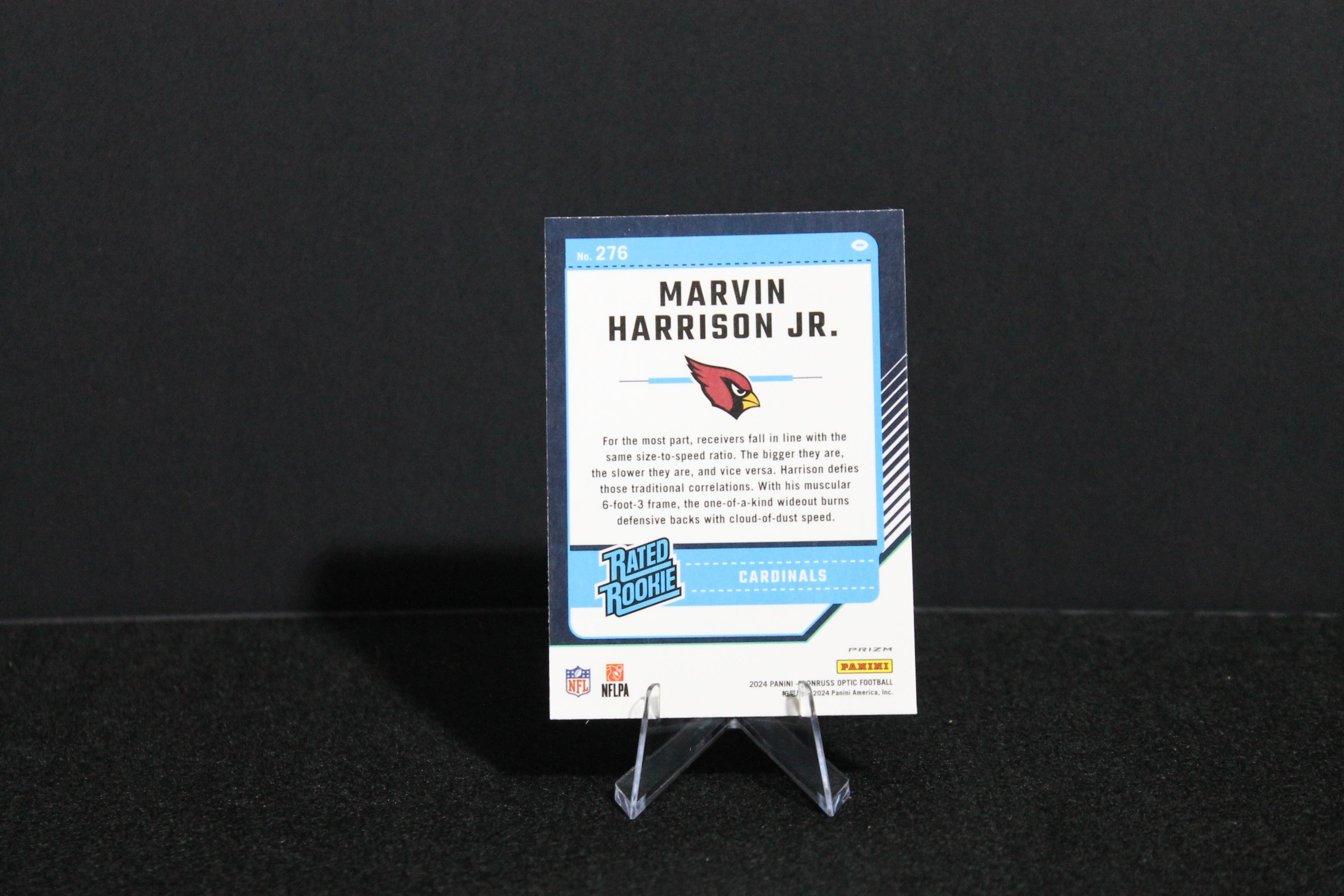Marvin Harrison Jr. - 2024 Donruss Optic - Purple Shock - Rated Rookie