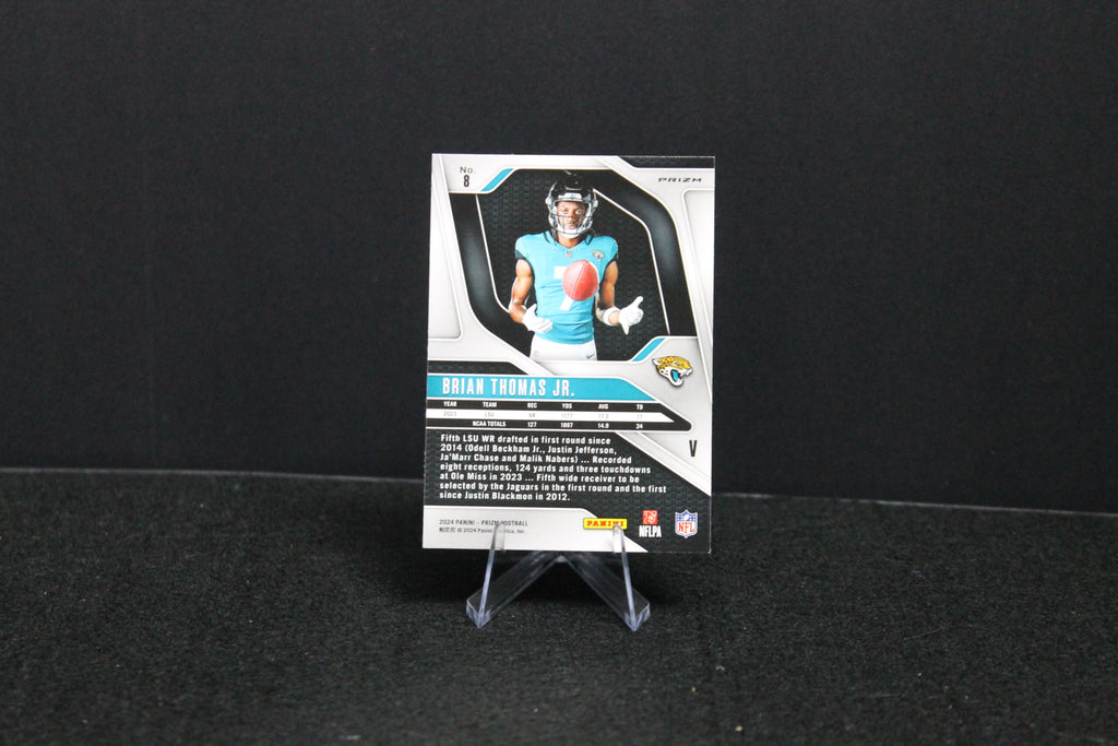 Brian Thomas Jr. - 2024 Panini Prizm - Pink Wave - Rookie Variation