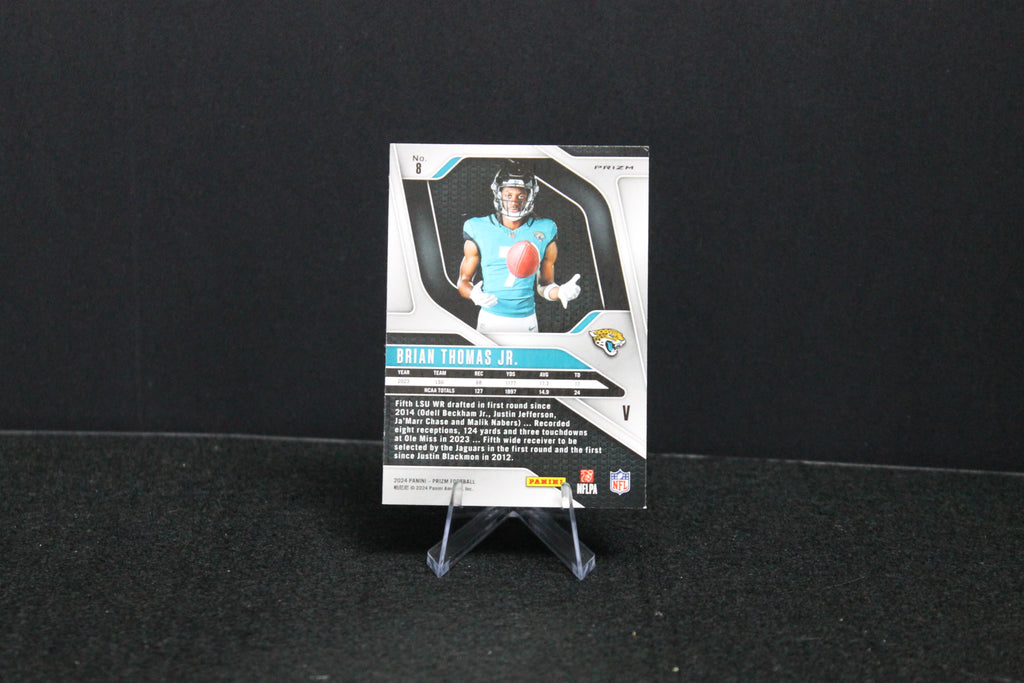 Brian Thomas Jr. - 2024 Panini Prizm - Pink Wave - Rookie Variation