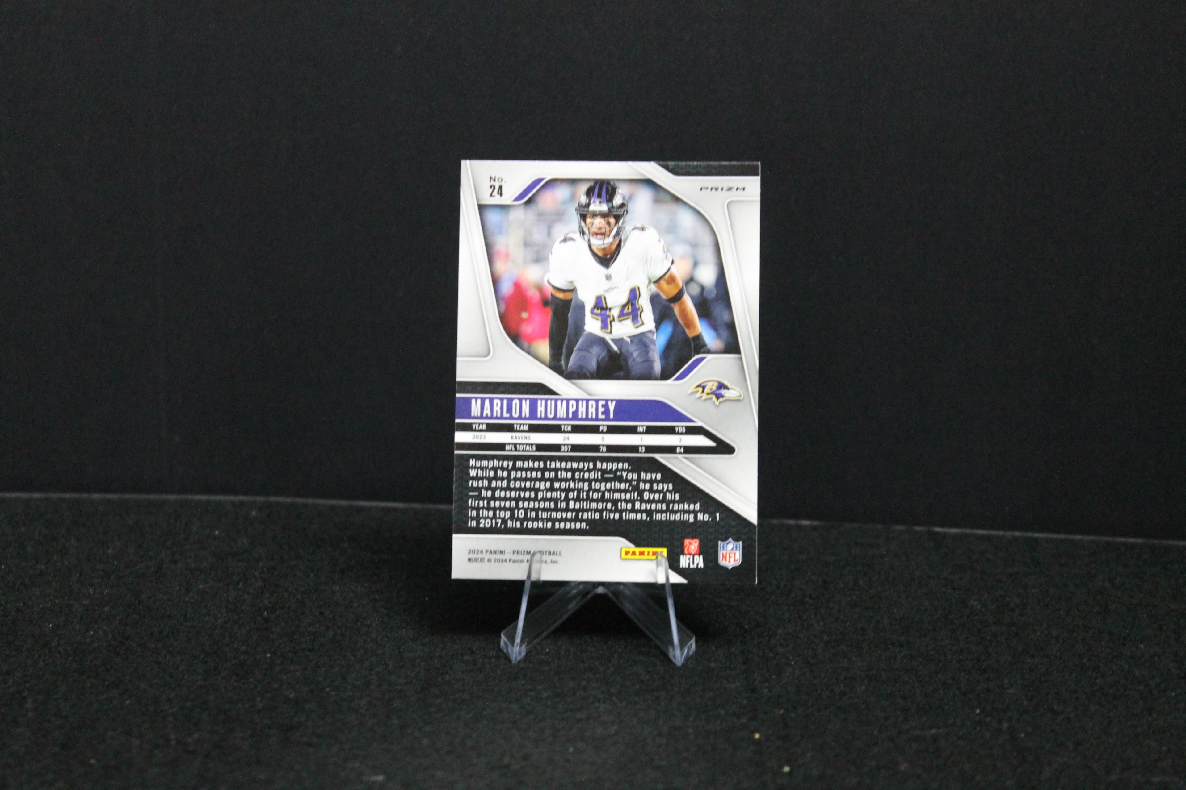 Marlon Humphrey - 2024 Panini Prizm - Red Prizm - SSP