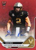 2025 Topps Bowman U Now Diego Pavia #31B Red Auto /5 Vanderbilt Commodores Rookie RC Football Card