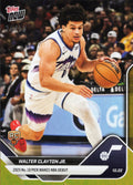 2025 Topps Now Walter Clayton Jr #16 Gold Foil /50 Utah Jazz Rookie RC Basketball Card
