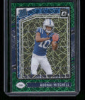 Adonai Mitchell - 2024 Donruss Optic - Green Velocity - Rated Rookie
