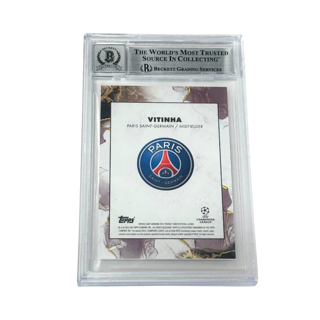 Vitinha Signed 2022-23 Topps Inception UCC #113 – BGS 10 Autograph