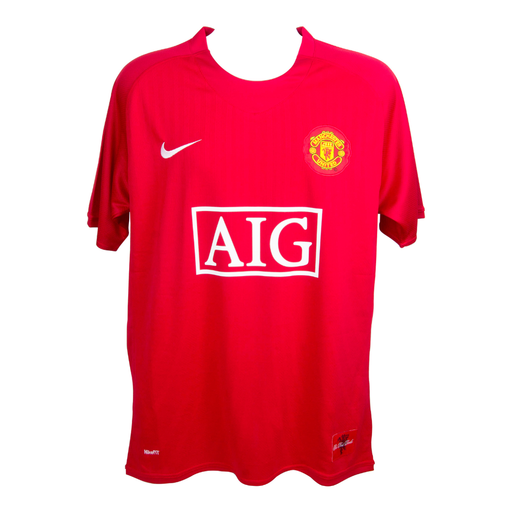 Framed Wayne Rooney Signed Manchester United Home Soccer Jersey #10 with Beckett COA