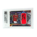 Enzo Fernandez Signed 2022-23 Topps Museum UCL Rookie Relics - Beckett Witness