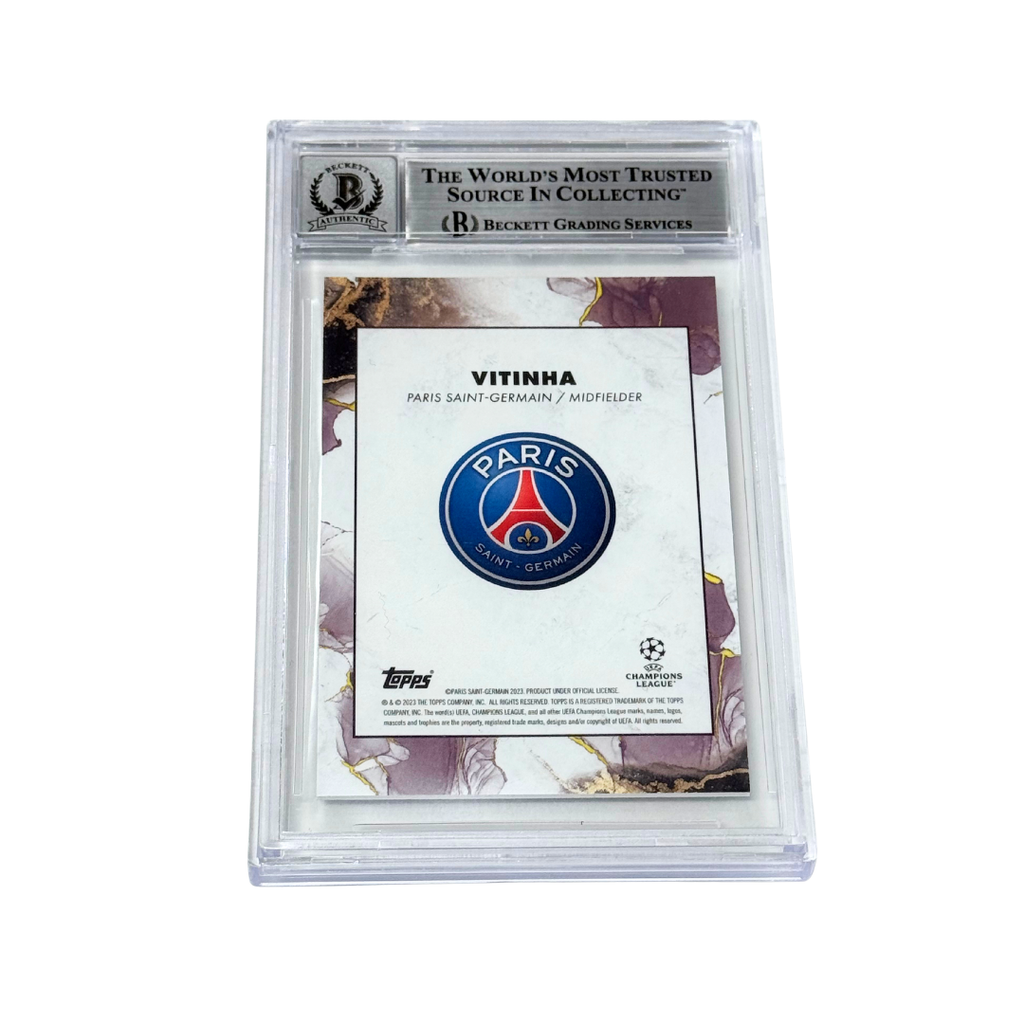 Vitinha Signed 2022-23 Topps Inception UCC /99 Green #113 – BGS 10 Autograph