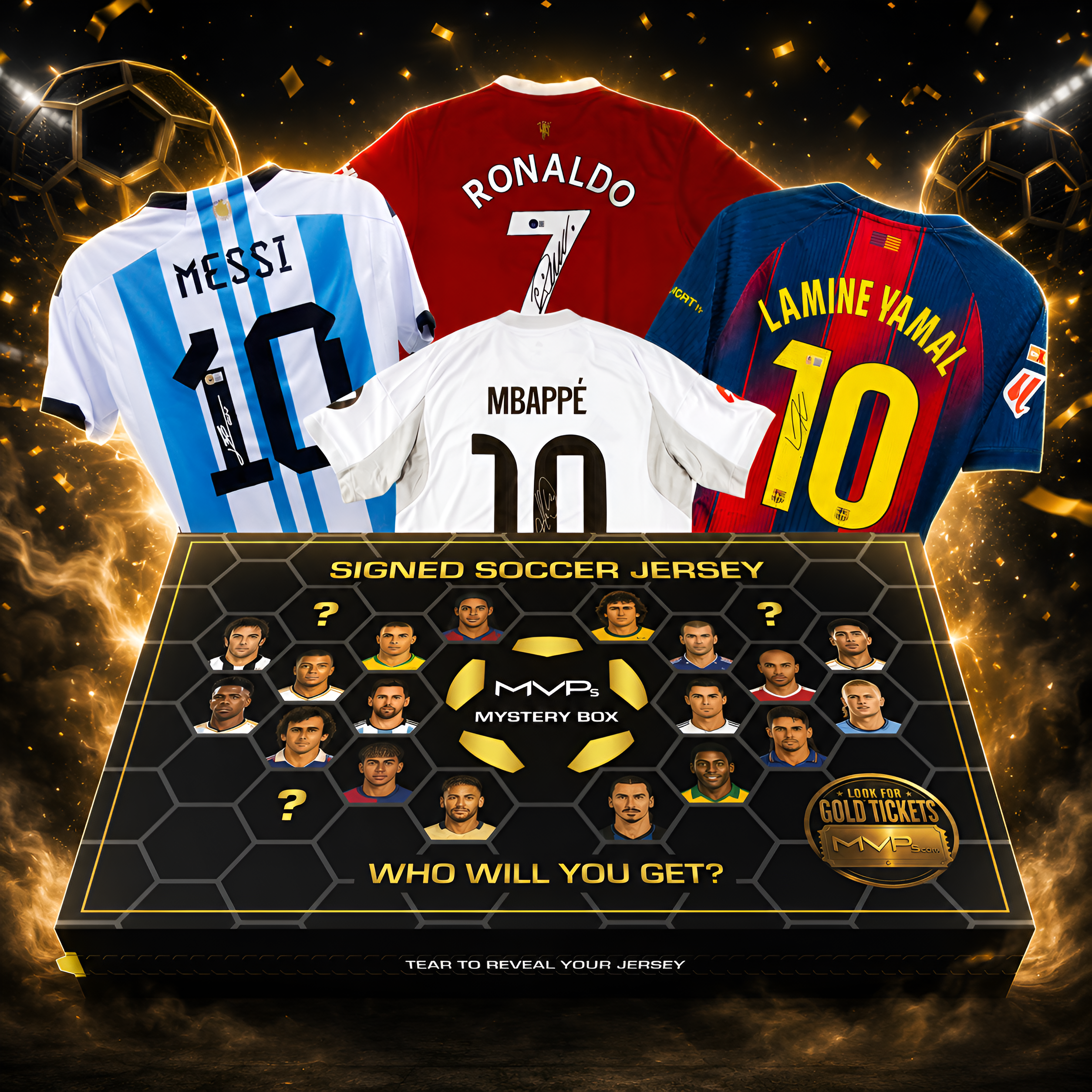 Mystery Memorabilia Box: Signed Soccer Jersey — Season Starter Edition