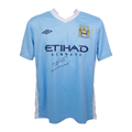 Sergio Aguero Signed & Inscribed Aguerooooo Man City Jersey with Beckett COA